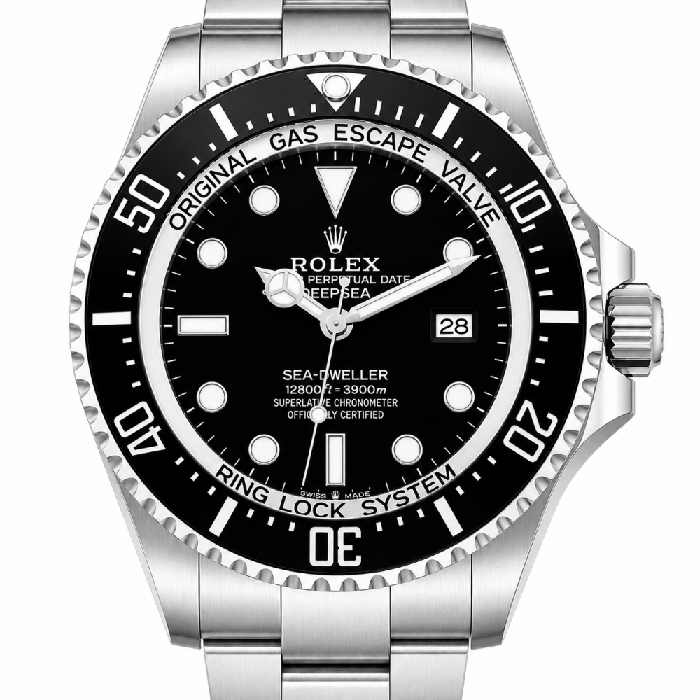 ROLEX SEA-DWELLER DEEPSEA 44MM 126660 Black Dial Watch